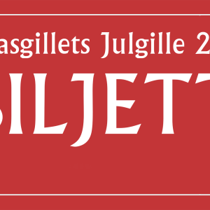 Biljett till julgillet 2026